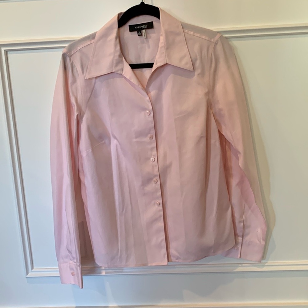 Jones Wear Soft Pink Blouse